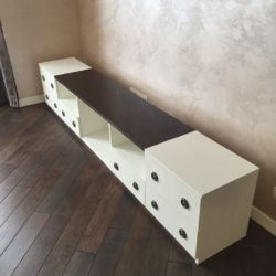 Столешница для тумбы под телевизор из кварцита Caesarstone 4360