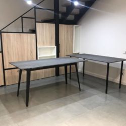 Столешницы для столов из кварцевых плит Laminam Cava Pietra di Savoia Antracite
