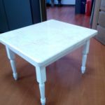 Столешница для журнального столика из мрамора Crema Nova