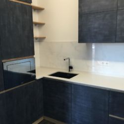 Кухонная столешница из кварцита Атем White 1117 (Украина)