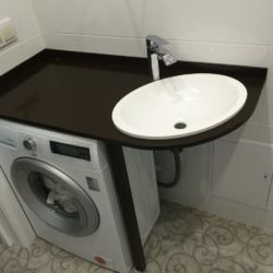 Столешницы из камня для ванных комнат