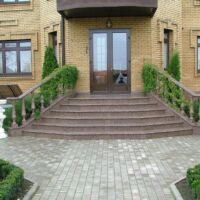 Входная группа из гранита месторождения Дидковичи (Украина)